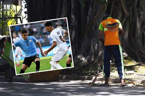 Barrendero uruguayo podrá ver a su hijo Rodrigo Chagas jugar la final del Mundial Sub-20 en Argentina.