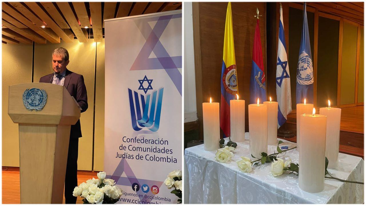 embajador de Israel en Colombia Dagan- día del holocausto