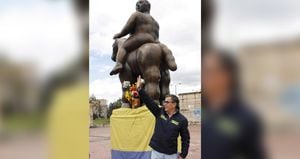 Jorge Luis Vargas hizo un homenaje al maestro Fernando Botero en Bogotá