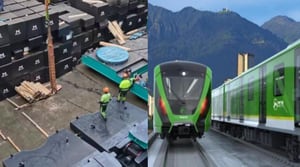 Ya están en Colombia piezas claves para la construcción del Metro de Bogotá.