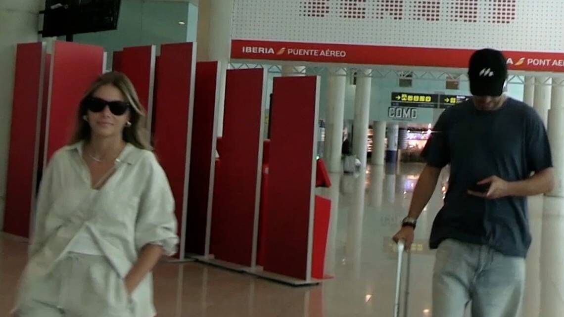 Los dos españoles fueron captados en el aeropuerto de Barcelona.