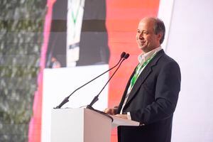 Francisco Lloreda, presidente de la ACP, en foro del gremio en Barranquilla