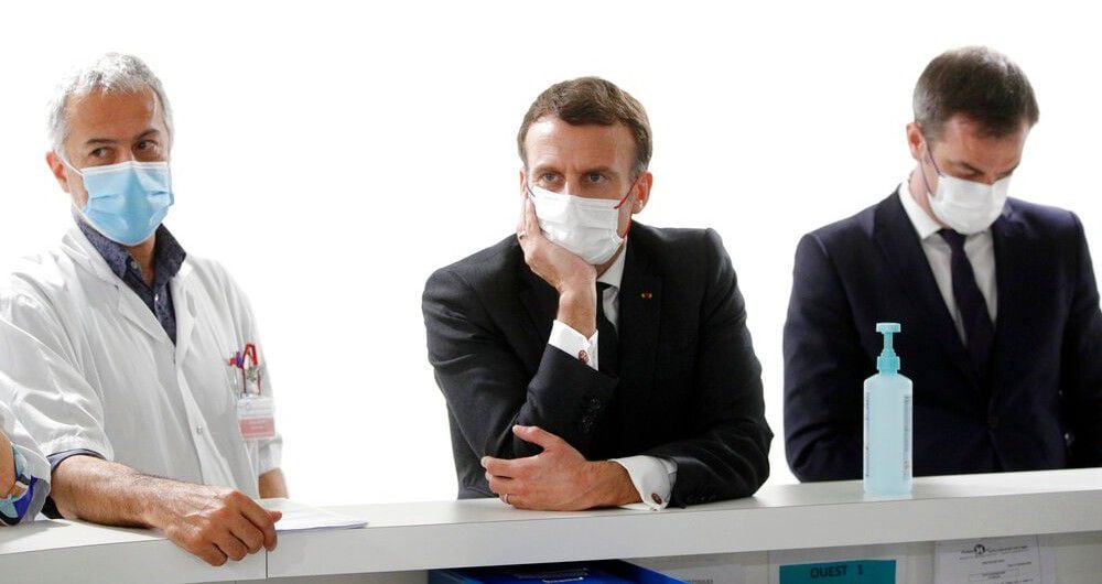 El gobierno de Francia, liderado por el  presidente Emmanuel Macron, analiza nuevas medidas contra el coronavirus, una de ellas otro confinamiento.