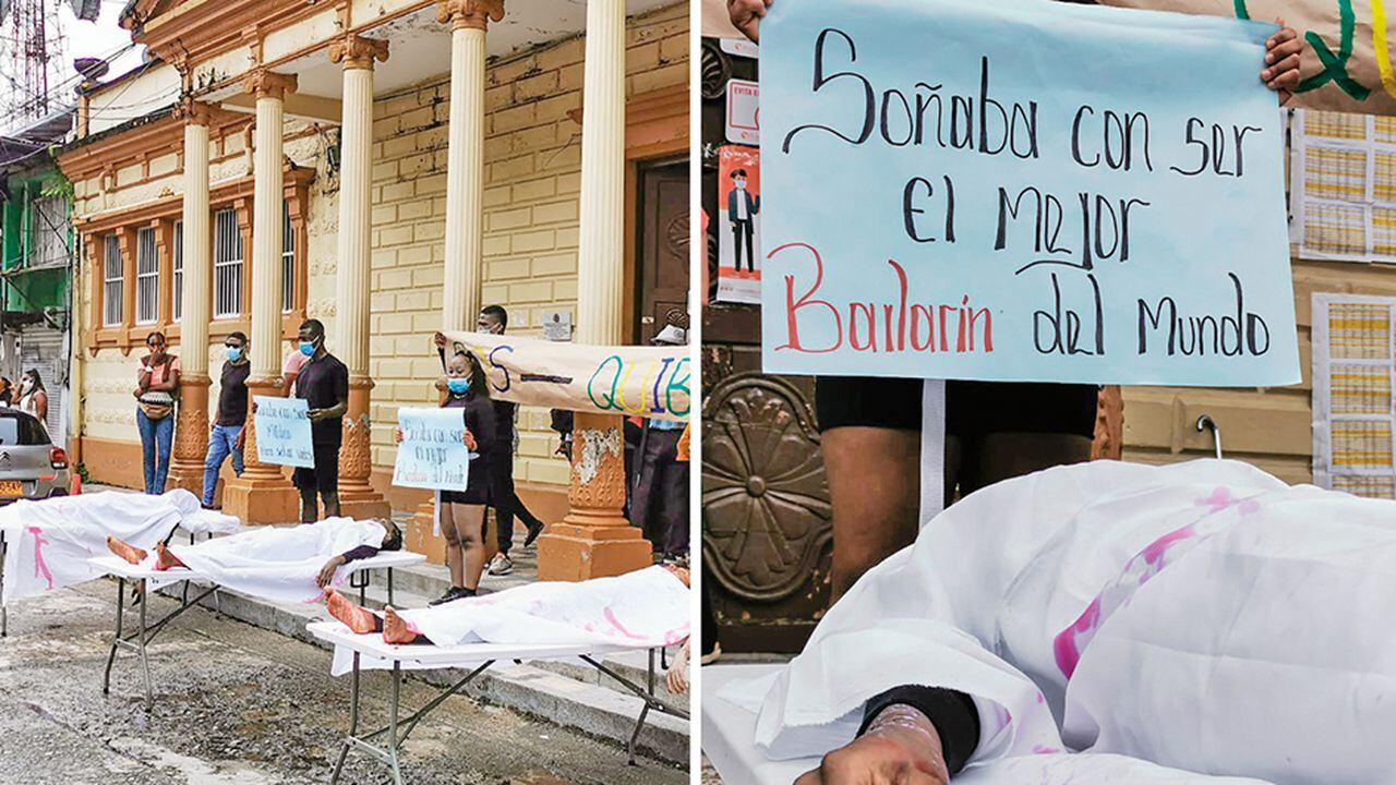 Los jóvenes en Quibdó levantaron su voz de protesta por el asesinato a machetazos y bala de tres niños. ¿Quién se duele por el Chocó?