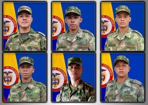 Seis Militares asesinados