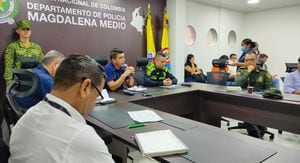 Autoridades del Magdalena Medio realizaron consejo de seguridad.