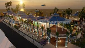 Render de lo que será el complejo turístico Malecón del Mar en Puerto Colombia.