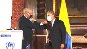 El Alto Comisionado de Acnur, Fillipo Grandi, agradeció al Gobierno de Iván Duque la creación del Estatuto Temporal de Protección para migrantes venezolanos (ETPV), que regularizará a todos los migrantes venezolanos en Colombia.