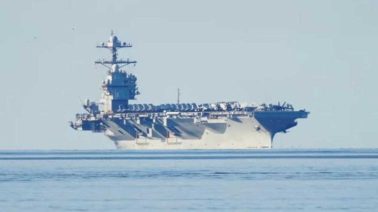 El portaviones USS Gerald R. Ford llegará pronto a reforzar el Mediterráneo