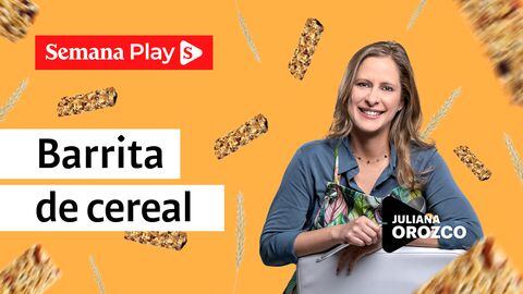 Barrita de cereal | Juliana Orozco en Los Niños Cocinan