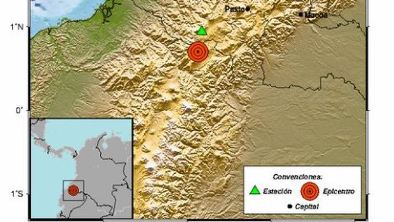 Fuerte temblor en Colombia se registró este martes 26 de julio