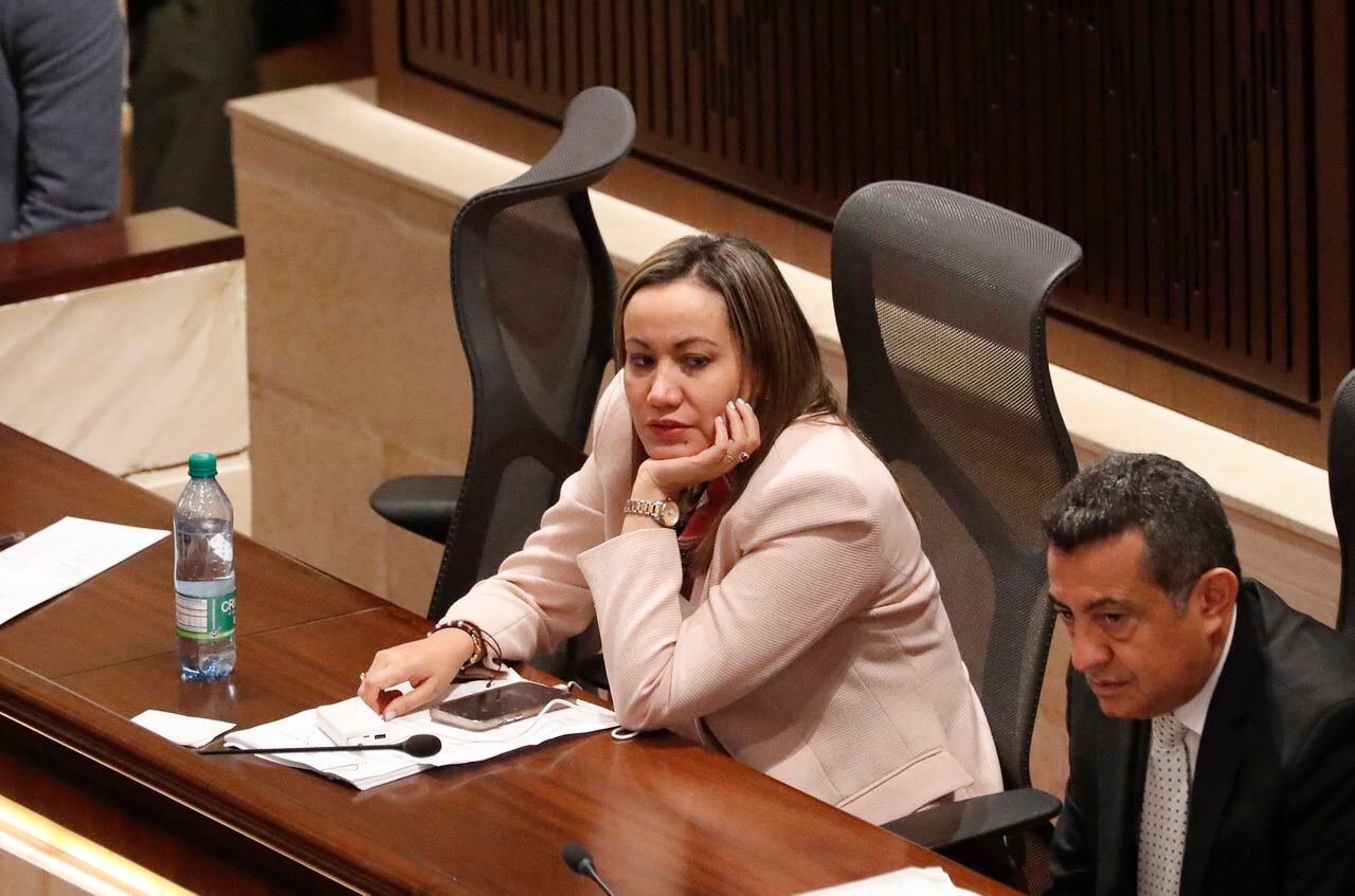 Carolina Corcho Ministra de Salud y Protección Social
Comisión Séptima de la Cámara de Representantes  debate de la reforma a la salud
Bogota abril 25 del 2023
Foto Guillermo Torres Reina / Semana