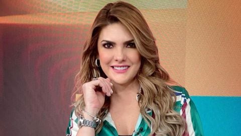 Ana Karina Soto, presentadora de "Buen día, Colombia".