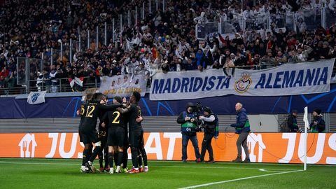 Real Madrid pegó en la ida de los octavos de final de la UEFA Champions League.