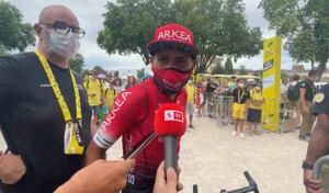 Nairo Quintana atendió a Semana en la Ruta previo a la etapa 8 del Tour de Francia 2022