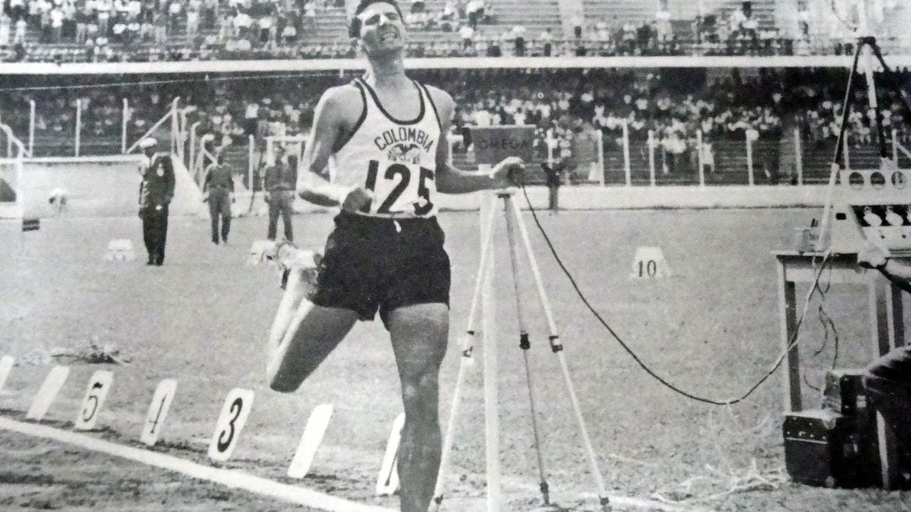 Álvaro Mejía, atleta colombiano
