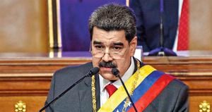 Nicolás Maduro, presidente de Venezuela.