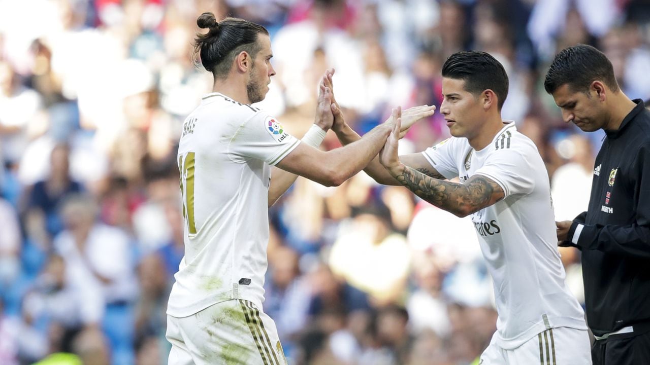 Gareth Bale y James Rodríguez - Real Madrid. Foto: David S. Bustamante/Soccrates/Getty Images