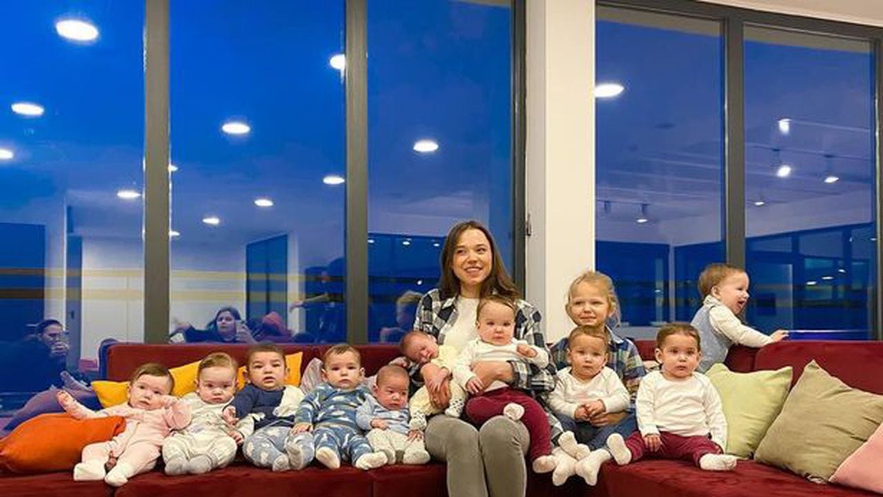 Mujer con 11 hijos que quiere tener 100