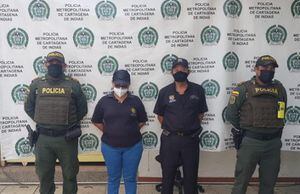 La pareja detenida en Cartagena por suplantación de autoridad