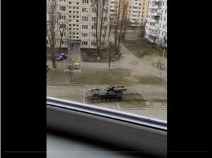 Tropas rusas se toman Kiev.