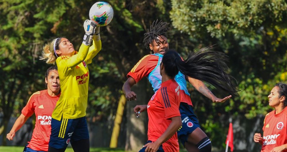 Selección Colombia Femenina se prepara para los amistosos del mes de abril ante Ecuador. Foto: FCF Oficial