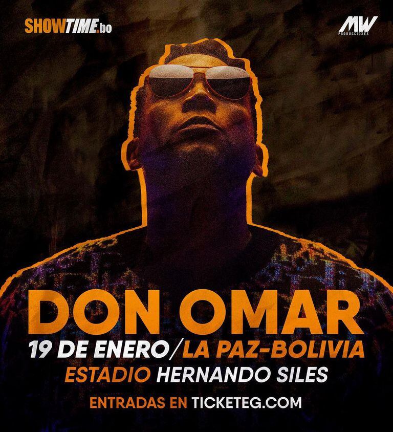 Concierto de Don Omar en Bolivia