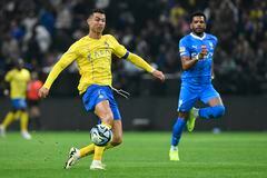Cristiano Ronaldo - Al Hilal vs Al Nassr - partido amistoso