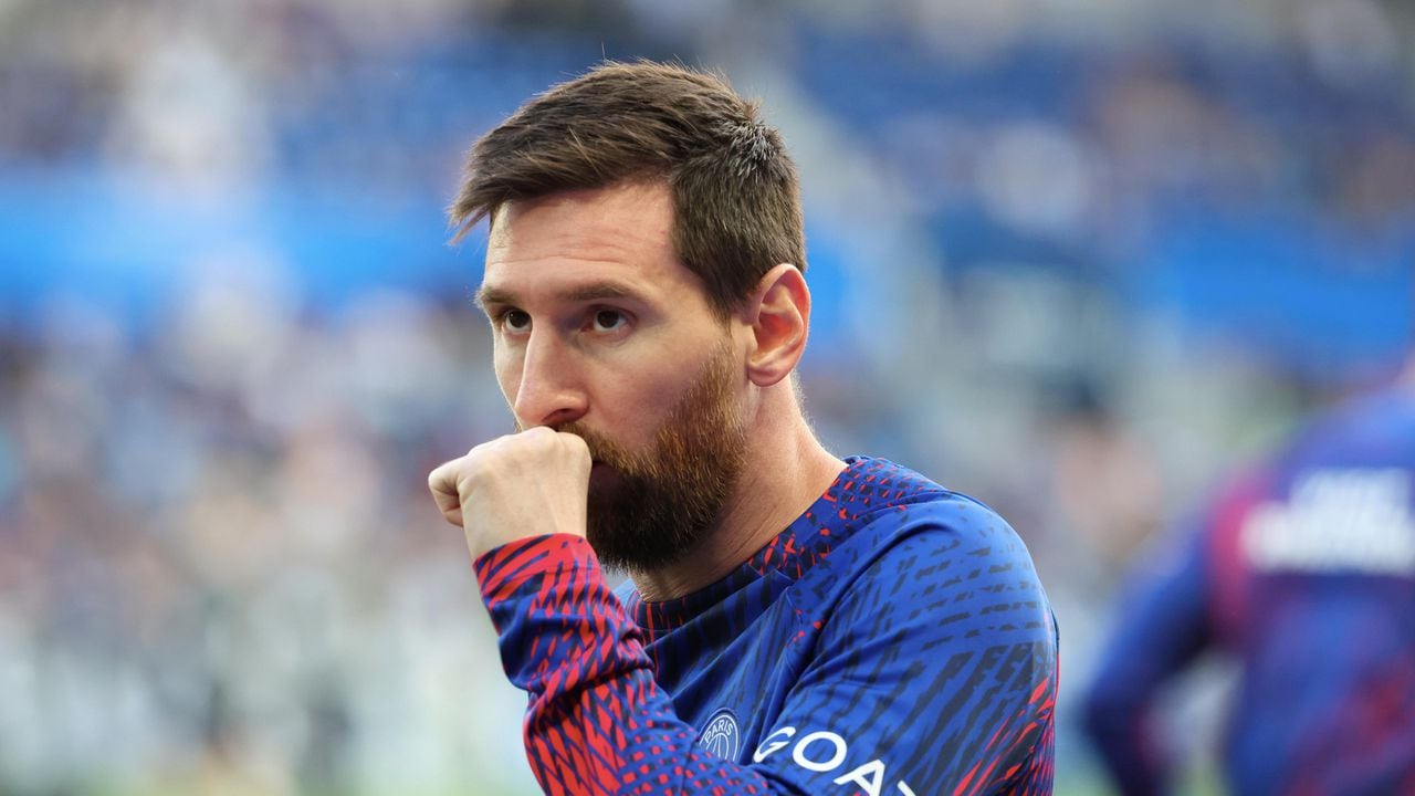 Lionel Messi en su último partido con el PSG.