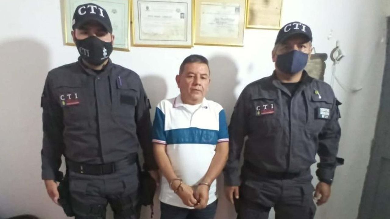 Jesús Mario Corrales fue capturado en 2020 en su casa, en Cartago, Valle del Cauca.