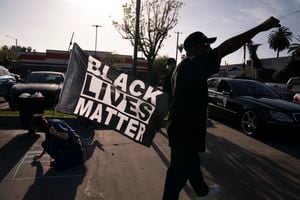 Black Lives Matter (AP Photo/Jae C. Hong)