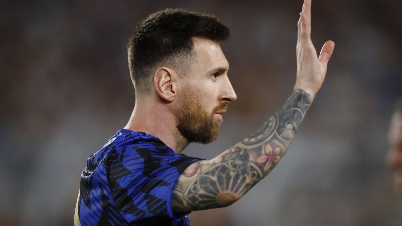 Lionel Messi fue recibido con apoteósica fiesta en Argentina.