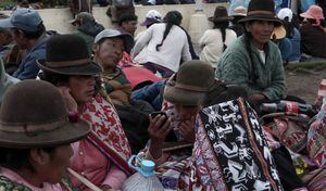 Los indígenas en Perú, piden que no los provoquen más o esto podría terminar en una guerra civil