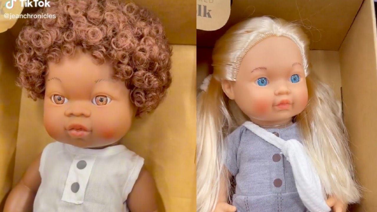 Las muñecas negras Miniland tienen labios, narices y frentes "exagerados" en algunos de los juguetes denuncia una madre en Australia