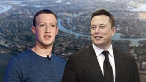 Mark Zuckerberg y Elon Musk, líderes de Silicon Valley