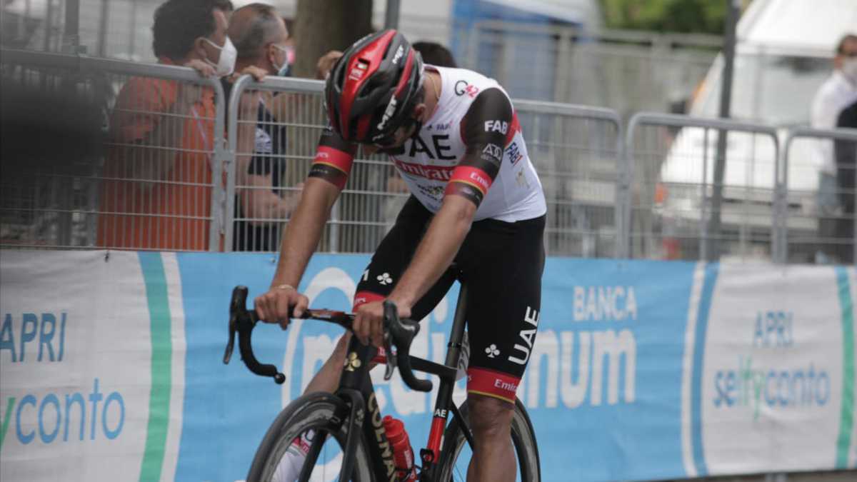 Fernando Gaviria en el Giro de Italia.