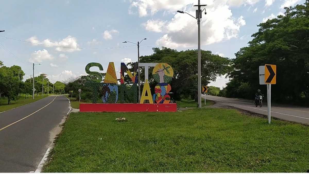 Santo Tomás es un municipio que queda en la zona oriental del departamento del Atlántico, a unos 40 minutos en carro de Barranquilla.
