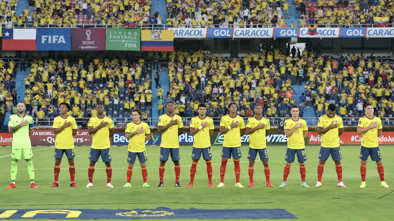 Selección Colombia en el Metropolitano de Barranquilla.