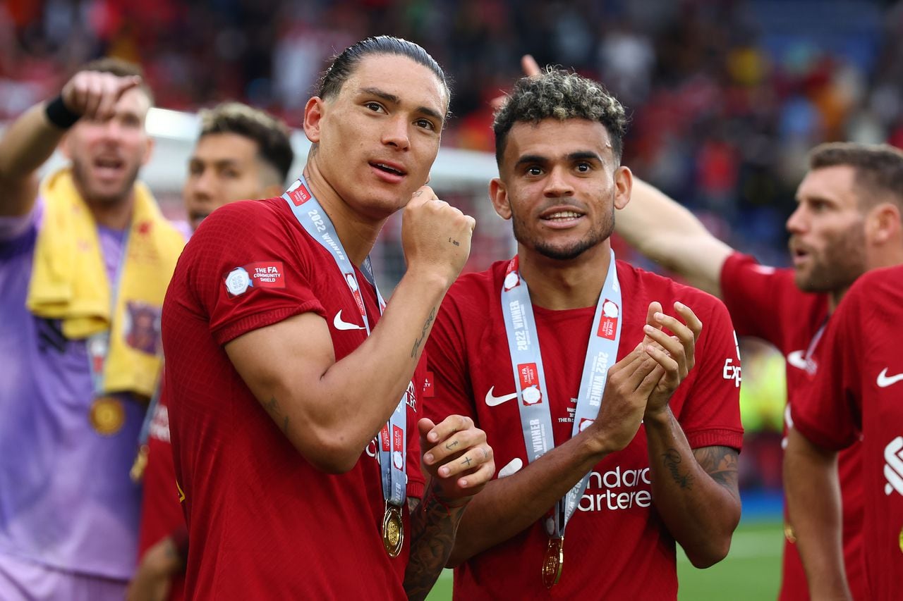 Ambos jugadores sudamericanos conquistaron un nuevo título con Liverpool