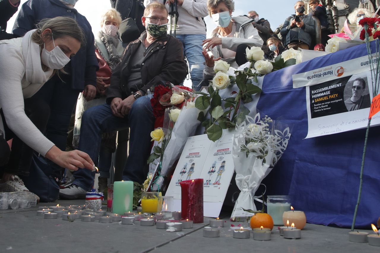 #JeSuisSamuel: las multitudinarias protestas en homenaje a profesor asesinado en Francia