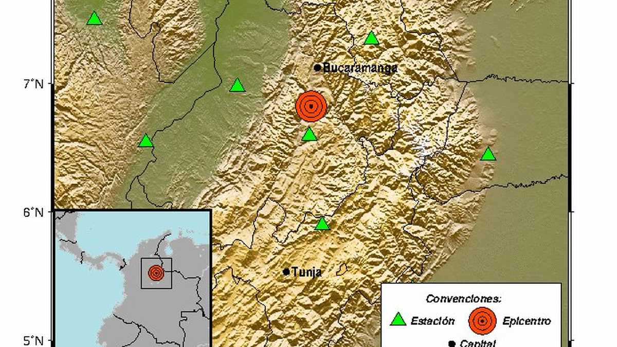 El municipio de Los Santos es conocido por la constancia de estos eventos sísmicos.