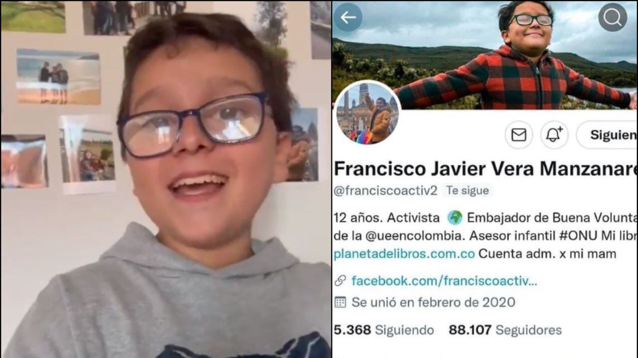 Francisco Vera celebró la recuperación de su cuenta de Twitter, una de las herramientas con las que comparte su mensaje de protección ambiental.