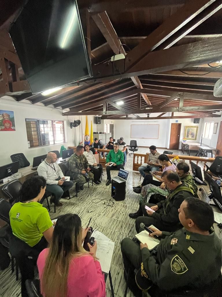 Se acordó incrementar las capacidades de judicialización, persecución del delito y prevención en todo el municipio de Ituango