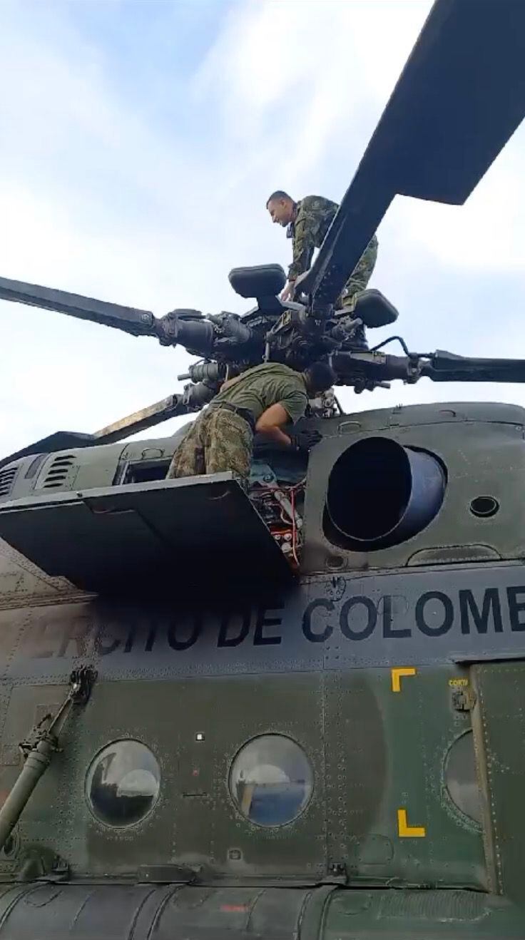 Helicóptero Tierra Alta