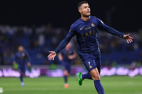 Cristiano Ronaldo repitió triplete con el Al-Nassr en partido de la Liga Saudí.