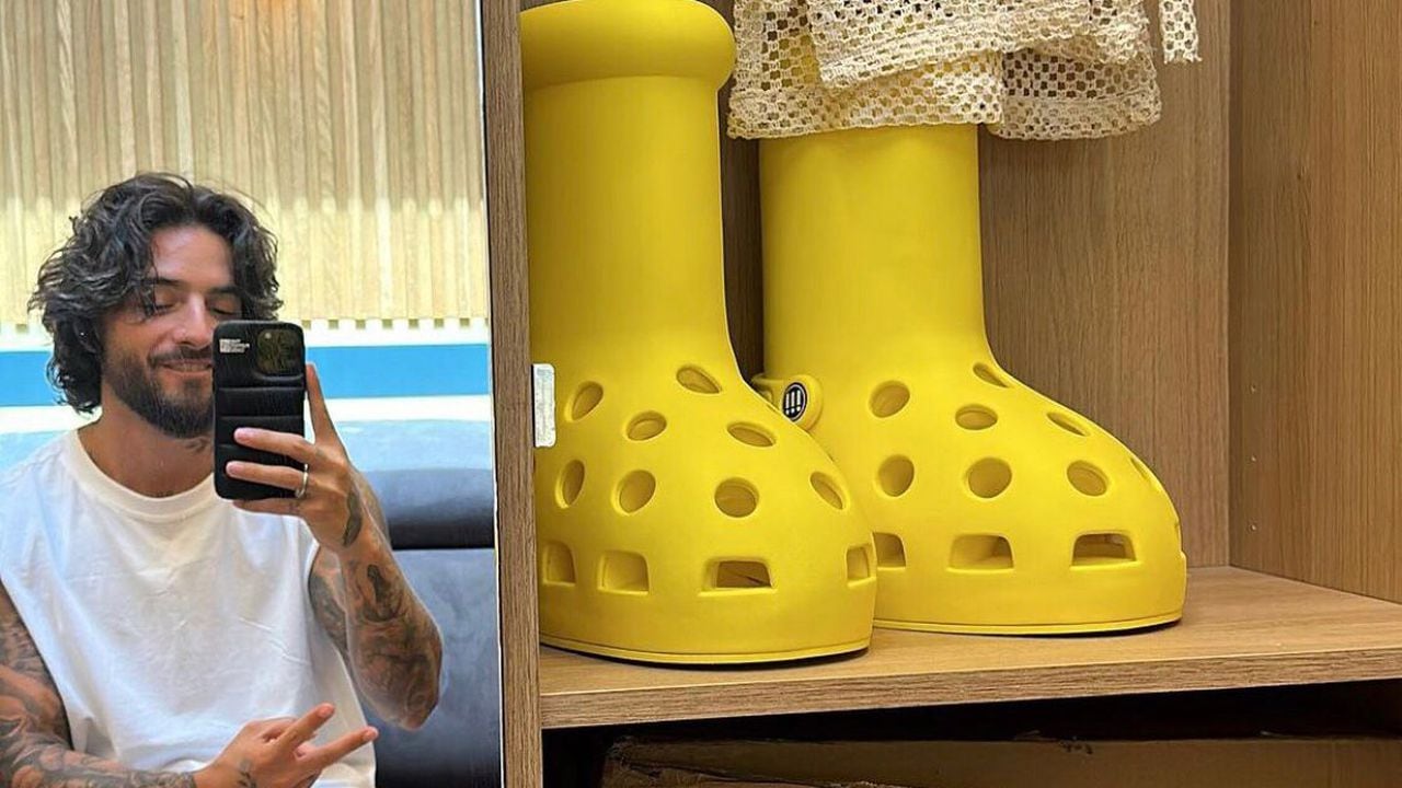 Maluma es humillado por sus fanáticos luego de presumir extraños zapatos