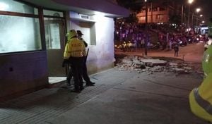 Así luce el CAI de Arborizadora Alta en Ciudad Bolívar tras ser atacado con explosivos
