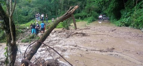 Gobernación declara la alerta roja en Ubalá, Cundinamarca, tras deslizamientos provocados por el invierno.