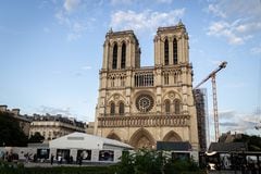 Tras cuatros años del devastador incendio, las labores de reconstrucción de la catedral de Notre Dame aún continúan.