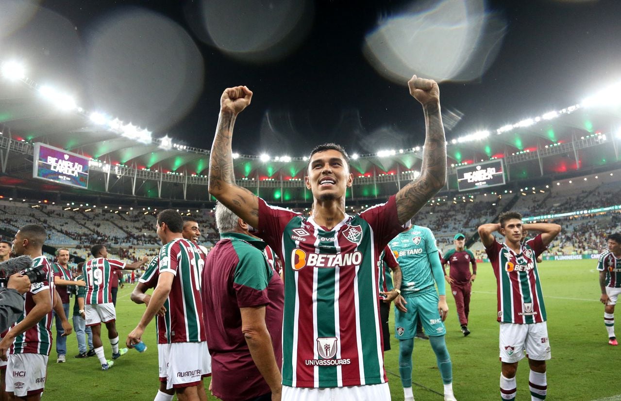 Vitor Mendes, jugador del Fluminense implicado en amaño de juegos.